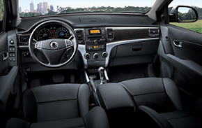 SsangYong Actyon Sports интерьер SsangYong Actyon Sports интерьер